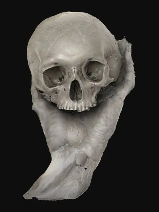 3D model for Memento Mori, #SketchTo3D#