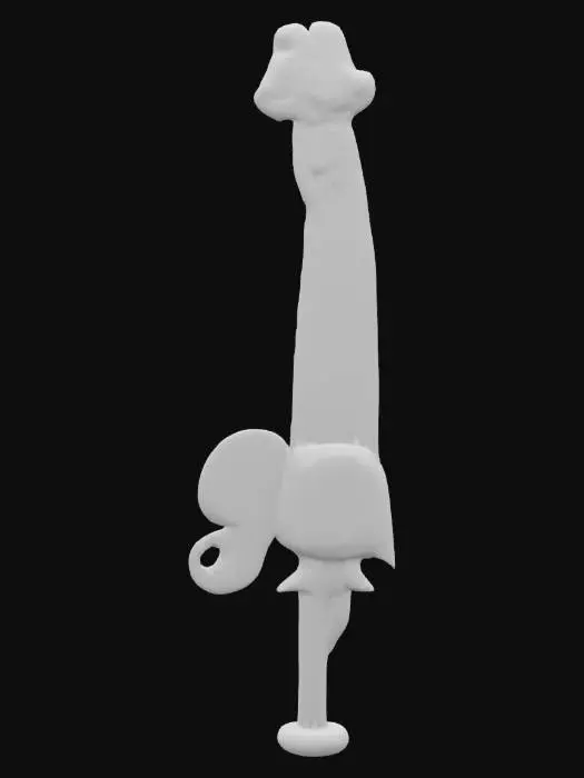 3D model for Golden Sword Hilt