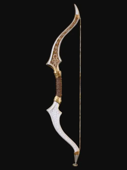 3D model for Golden Arcane Bow