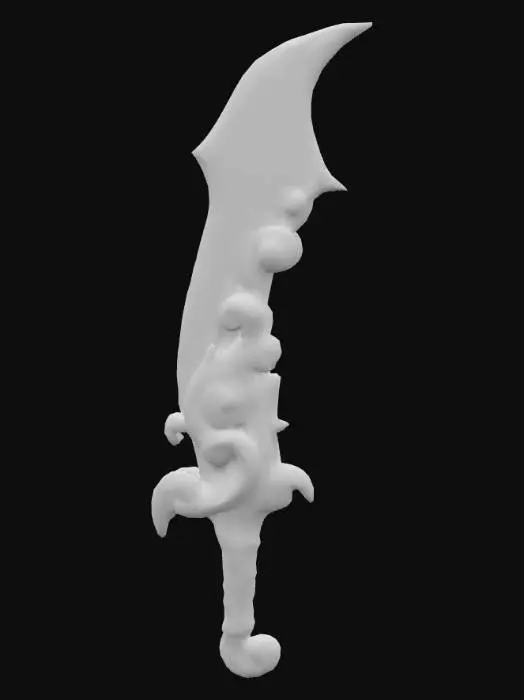 3D model for Azure Tempest Blade