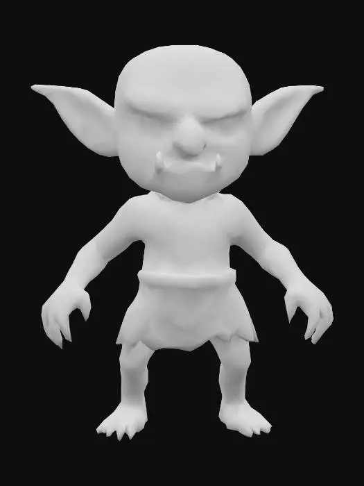 3D model for Goblin Grump