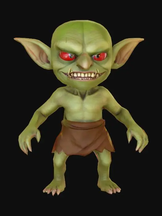 3D model for Goblin Grump