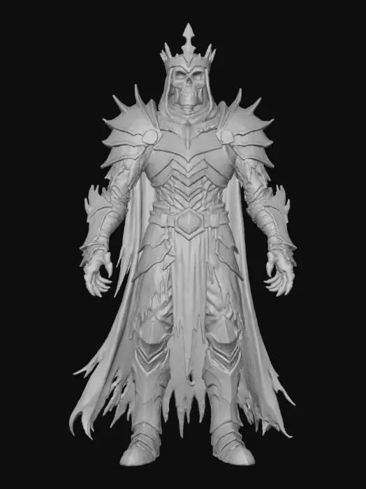 3D model for #villain#, Dark Warlord