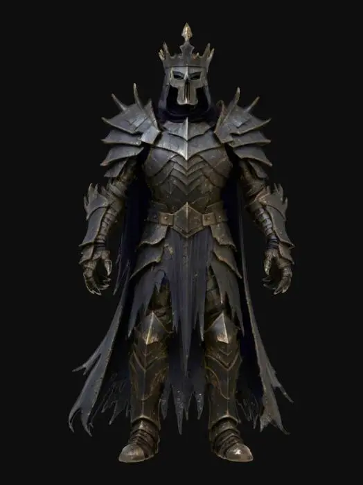 3D model for #villain#, Dark Warlord