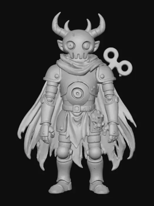 3D model for #villain#, Clockwork Conqueror