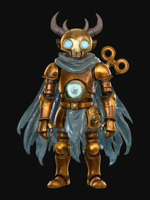 3D model for #villain#, Clockwork Conqueror
