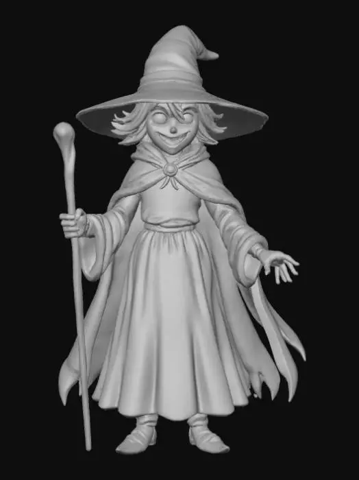 3D model for #villain#, Wandering Enchanter
