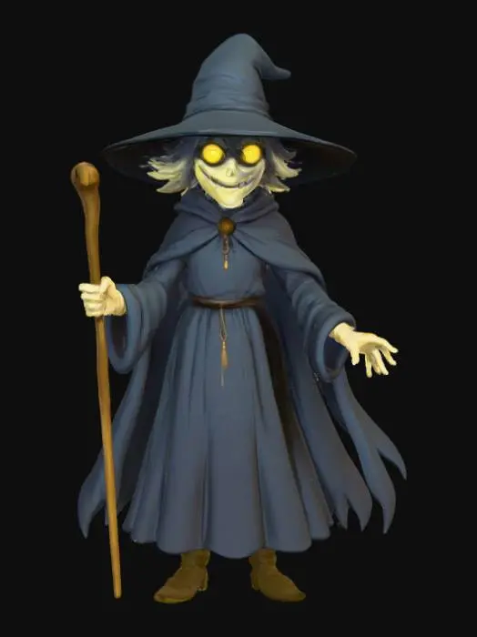 3D model for #villain#, Wandering Enchanter