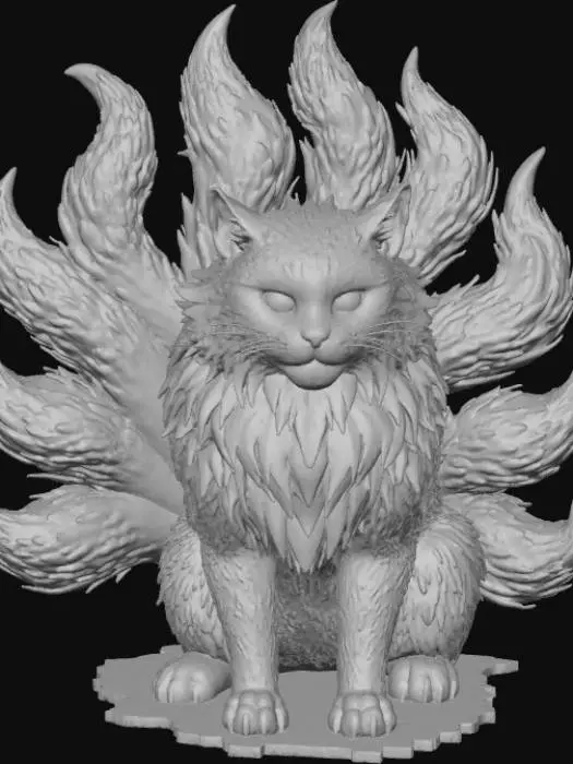 3D model for #villain#, Shadow Tails