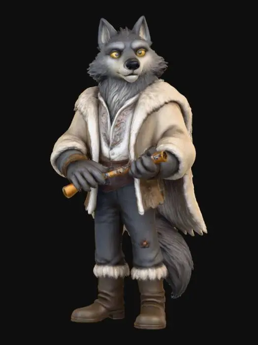 3D model for Wolf Minstrel, #Halloween2025#