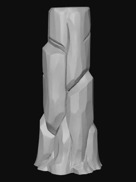 3D model for Lava Pillar