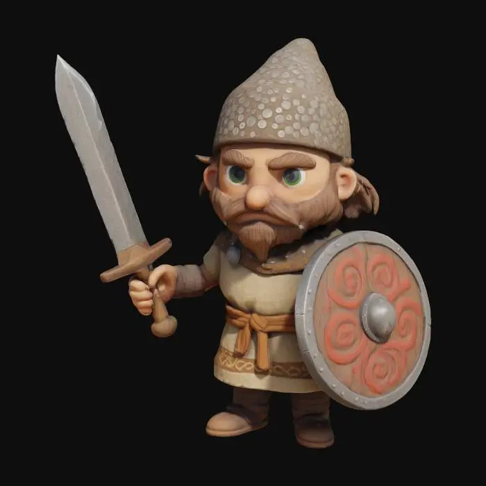 3D model for Gallant Guardian, #AroundTheWorld#