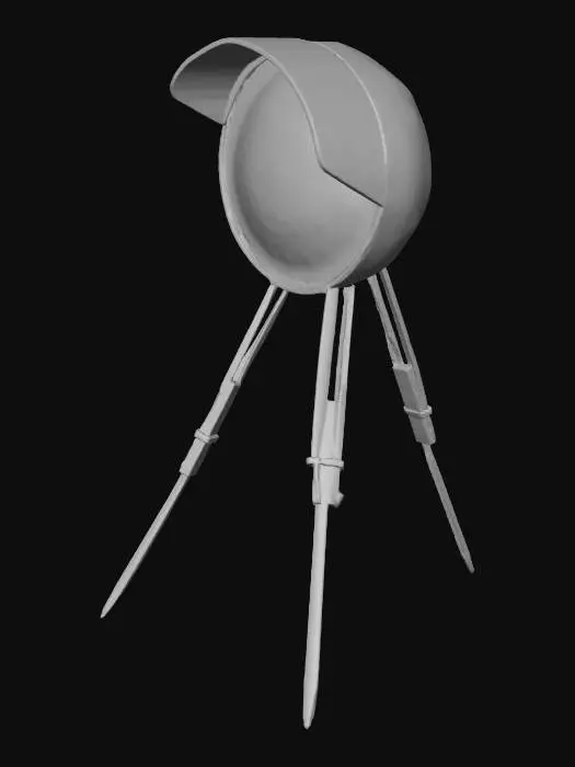 3D model for Reflection on a Tripod