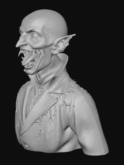 3D model for Nosferatu unclose