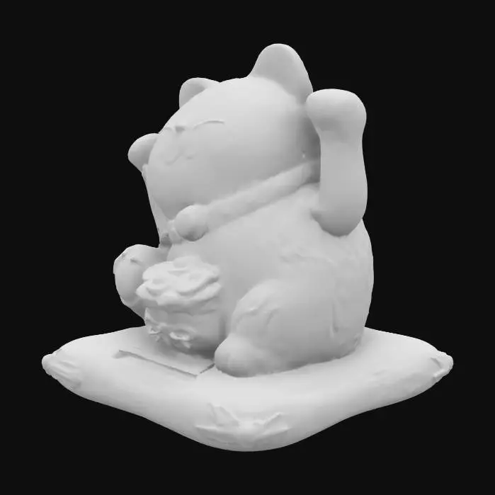 3D model for Maneki-neko Charm