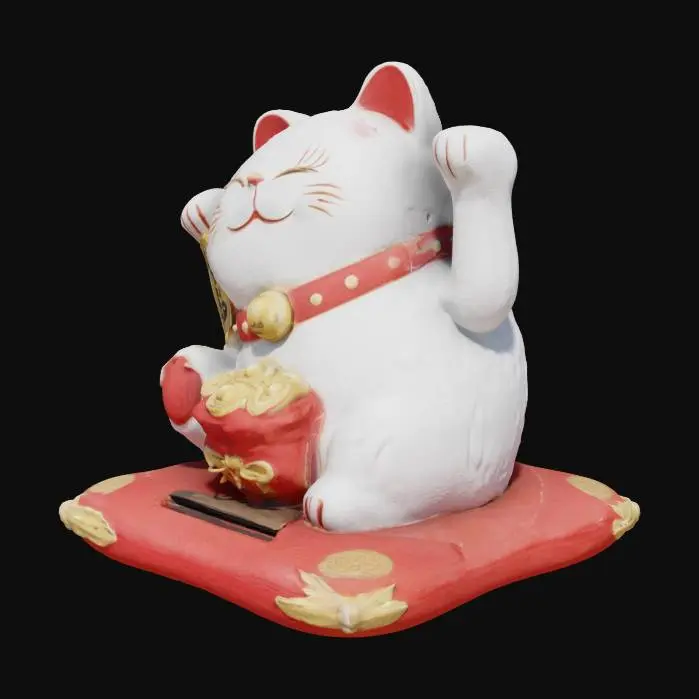 3D model for Maneki-neko Charm