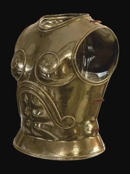 3D model for Gilded Spiral Cuirass