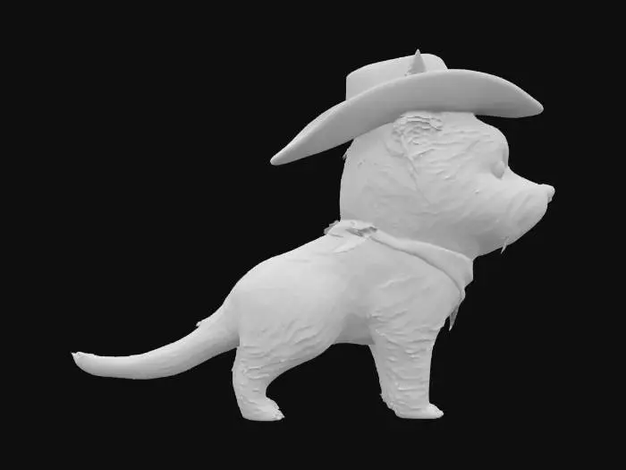 3D model for Cowboy Pup Adventure