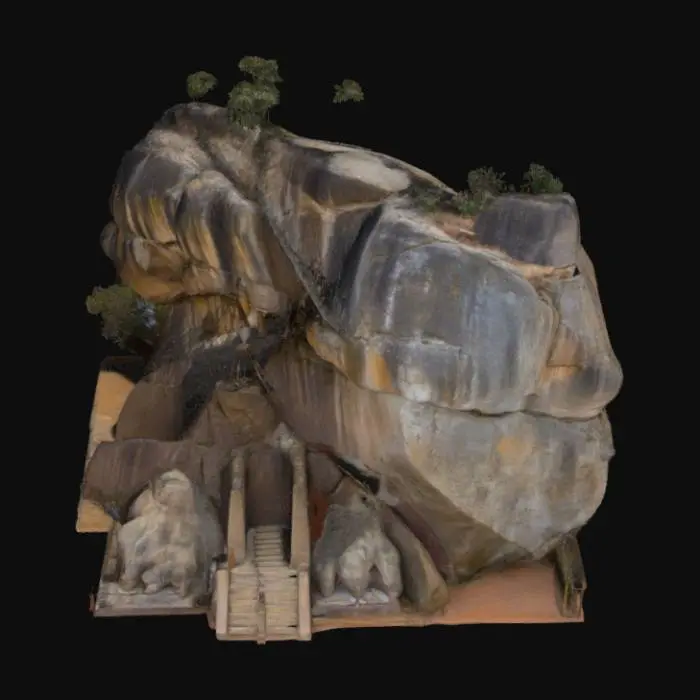 3D model for [SriLanka] #AroundTheWorld#, #Sigiriya#, #Fortress#, #Ceylon#, #SriLanka#, #LionRockFortress#