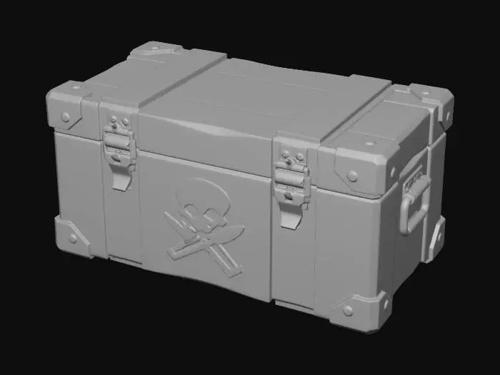 3D model for Ammo Box