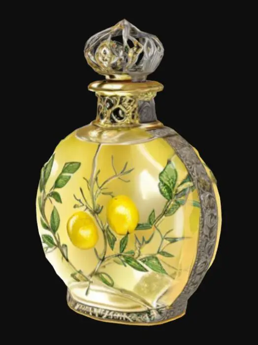3D model for Ornate Lemon Essence Lemon Verbeena Perfume