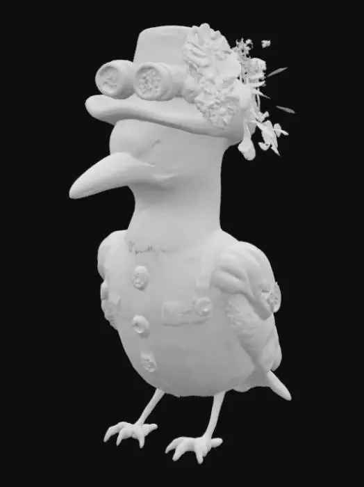 3D model for Steampunk Sparrow