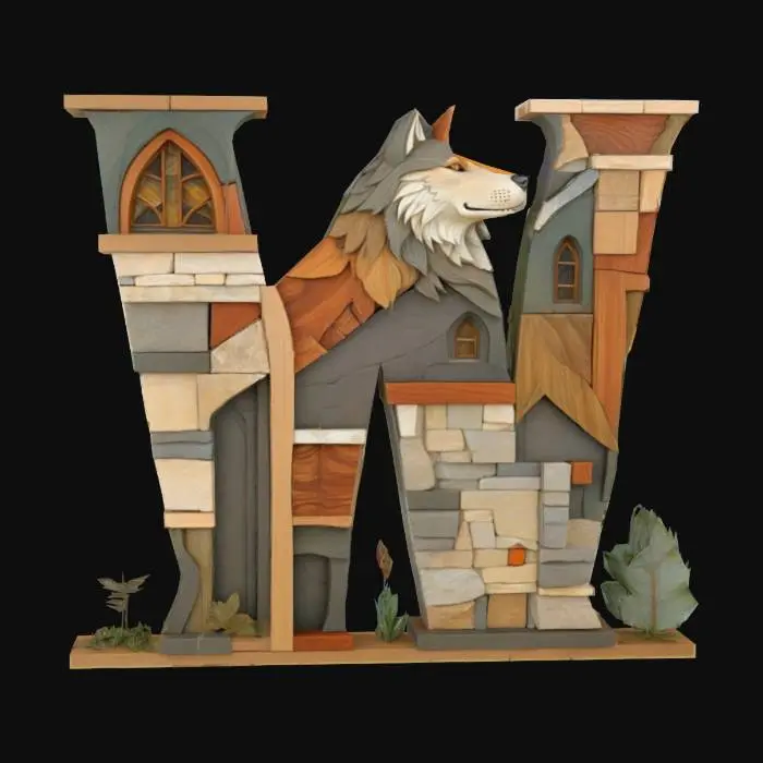 3D model for Wolf Castle