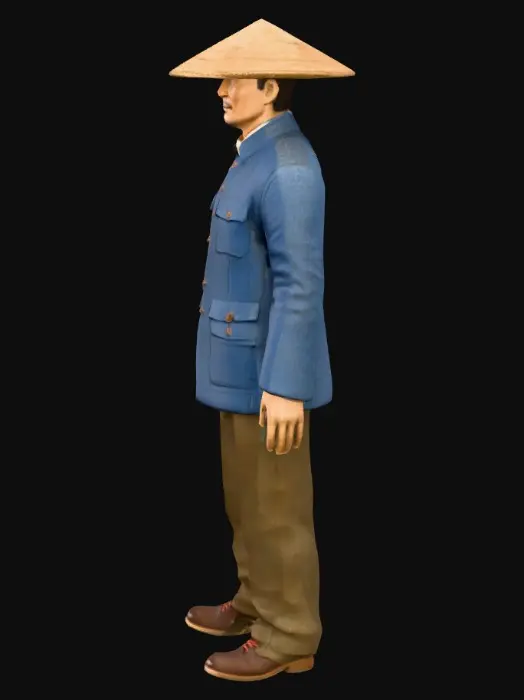 3D model for Tranquil Farmer