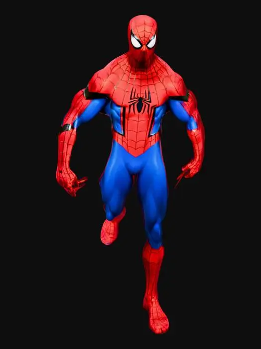 3D model for the backrooms with spider man