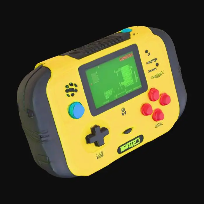 3D model for Retro Handheld Gadget