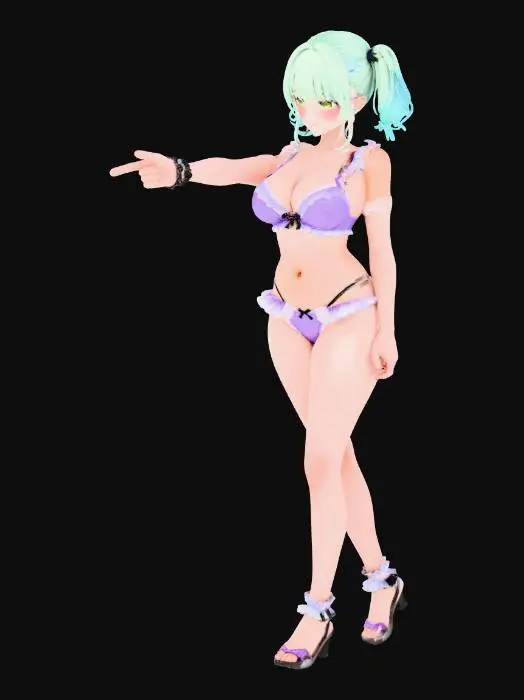 3D model for Beachside Blossom
