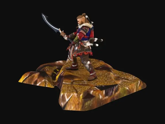 3D model for Warrior's Valor
