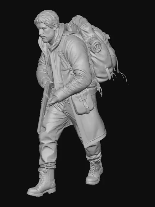 3D model for Survivor's Resolve