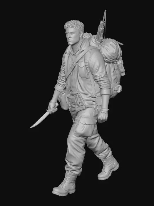 3D model for Hunter's Journey
