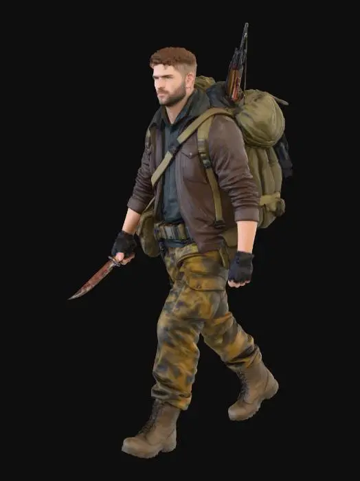 3D model for Hunter's Journey