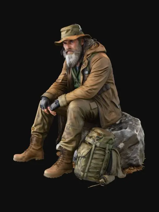 3D model for Wilderness Wanderer