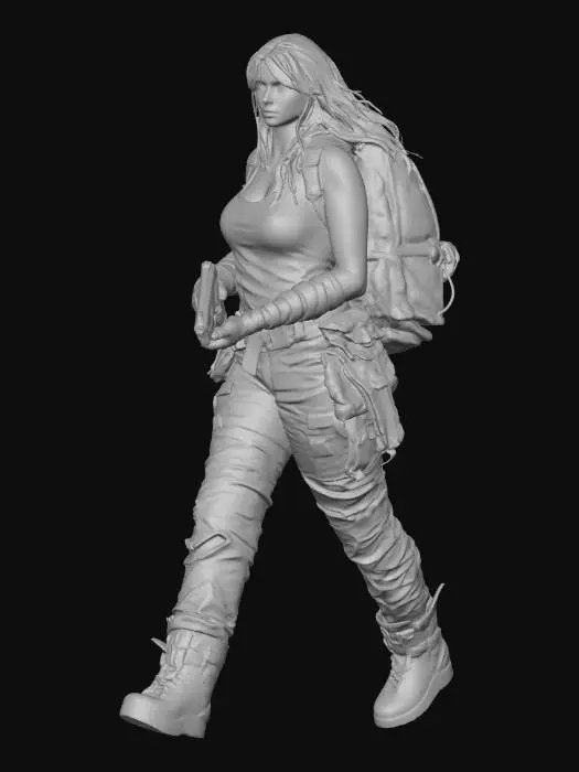 3D model for Survivor's Resolve