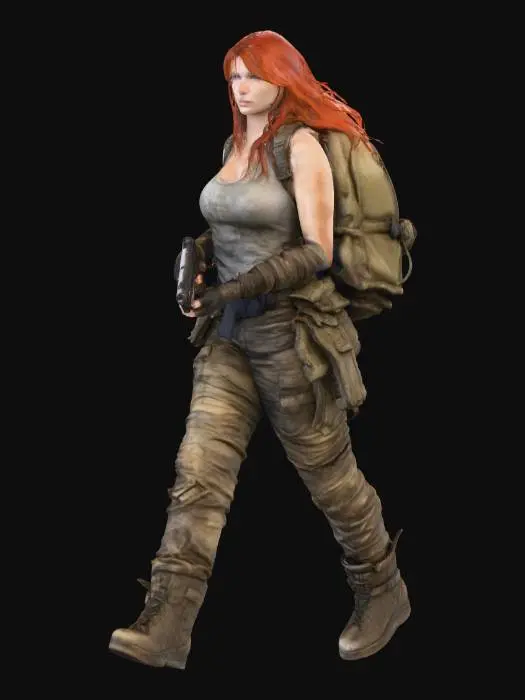 3D model for Survivor's Resolve