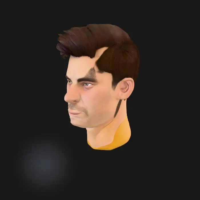 3D model for Portrait in Focus