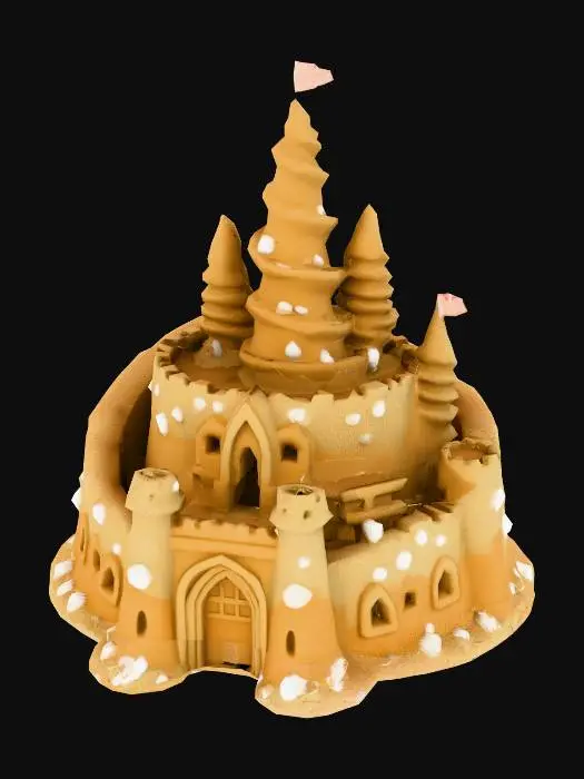 3D model for SAND CASTLE