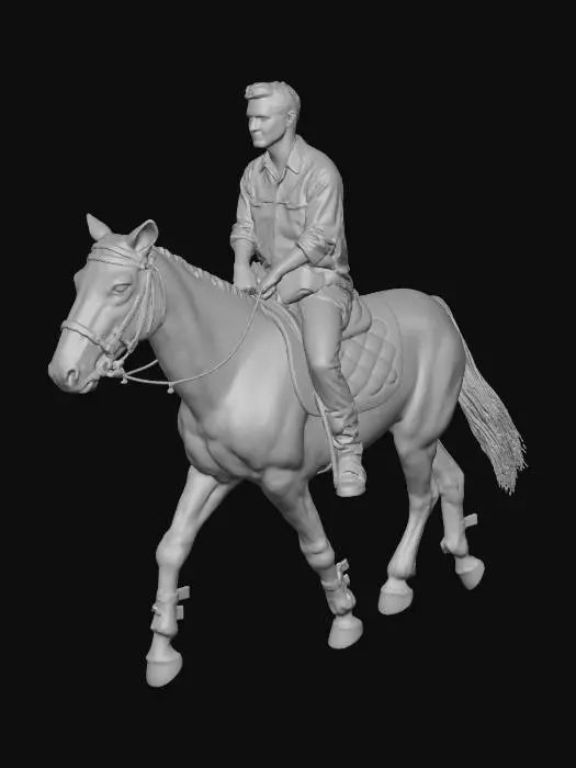 3D model for Equestrian Stroll