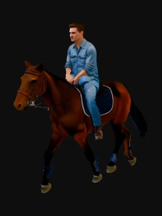 3D model for Equestrian Stroll