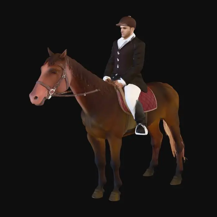 3D model for Equestrian Elegance