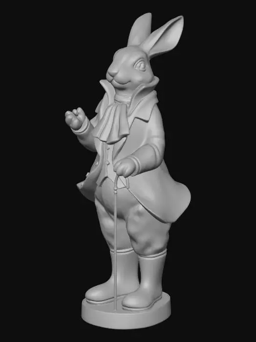 3D model for Gentleman Rabbit