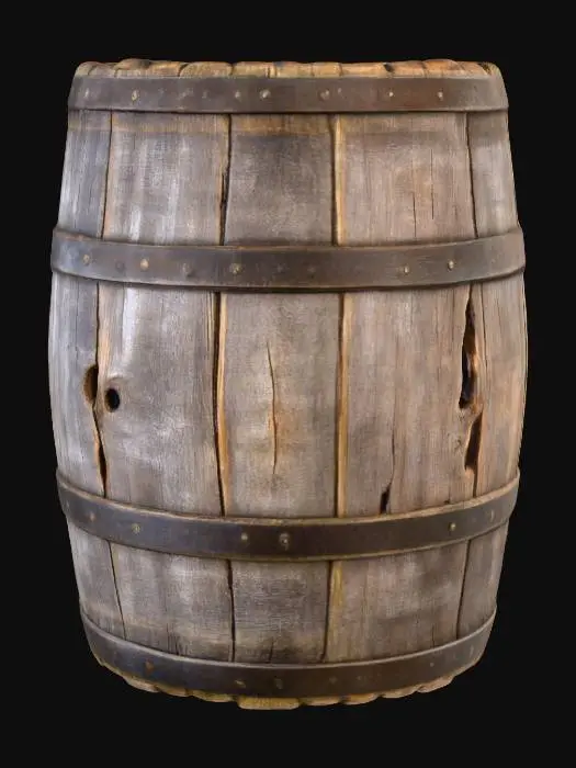 3D model for Rustic Barrel