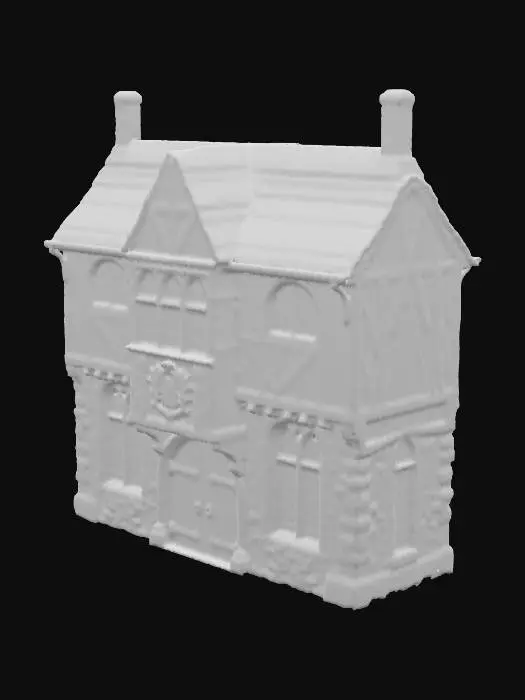 3D model for Tudor Manor Facade