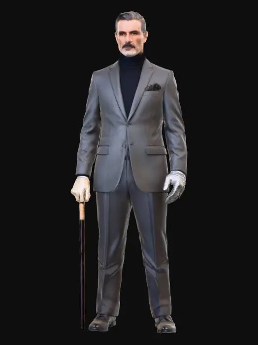 3D model for The Elegant Enigma, #villain#