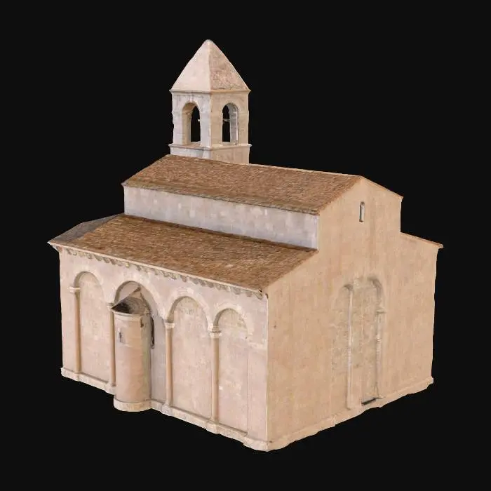 3D model for Romanesque Church