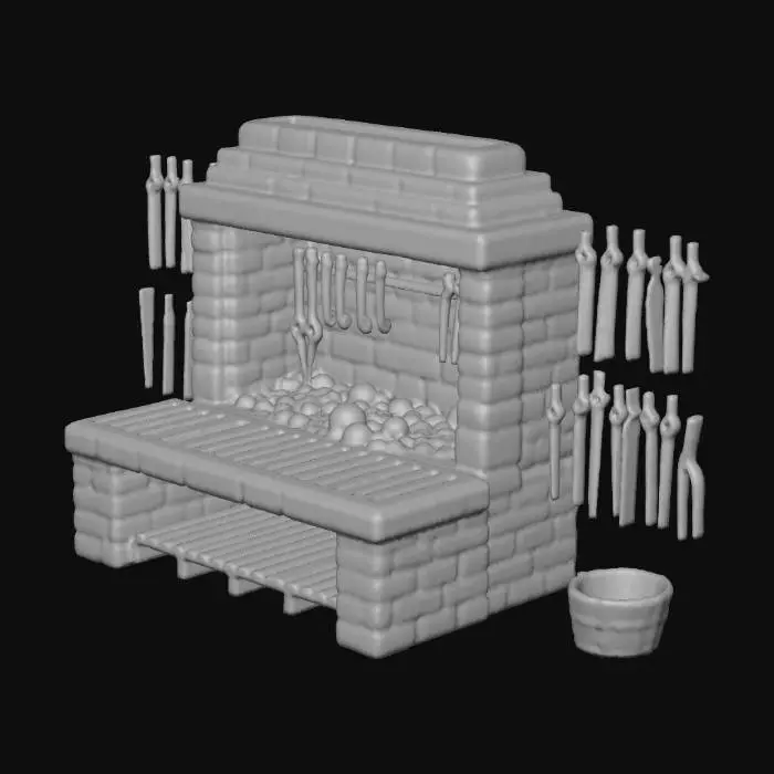 3D model for Forge Flames