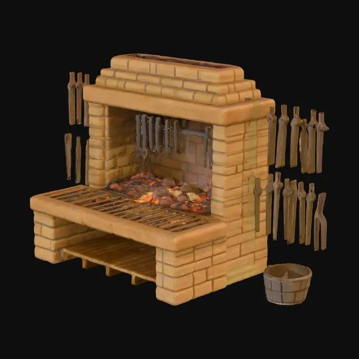 3D model for Forge Flames